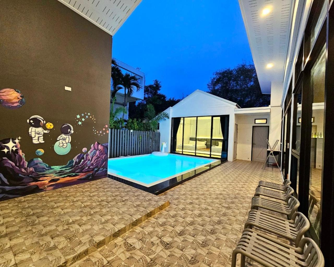 Madaguscar Private Pool Villa-Pattaya جومتين بيتش المظهر الخارجي الصورة