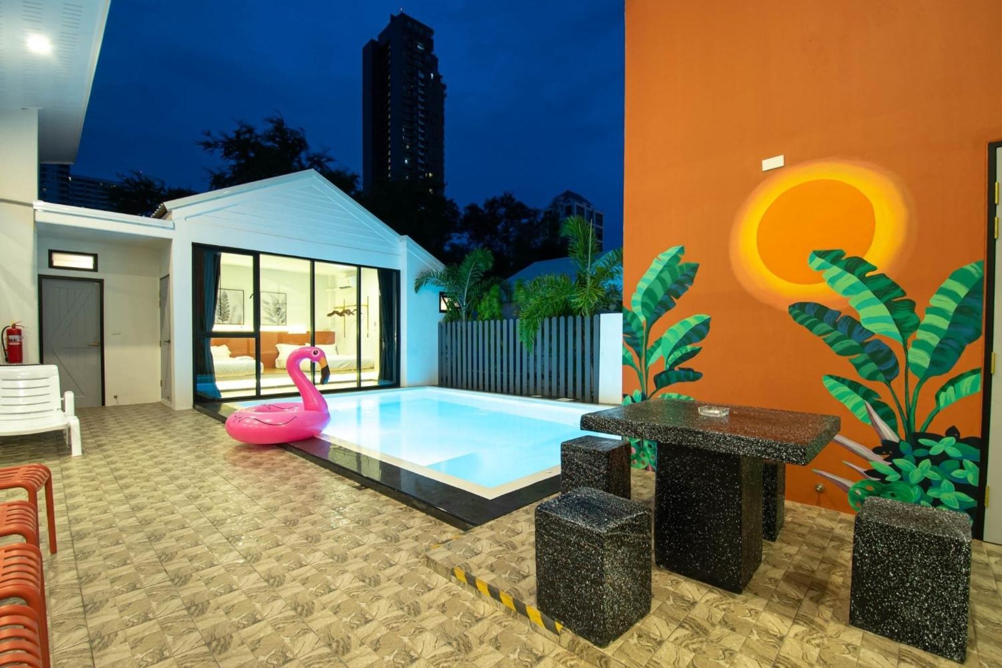 Madaguscar Private Pool Villa-Pattaya جومتين بيتش المظهر الخارجي الصورة